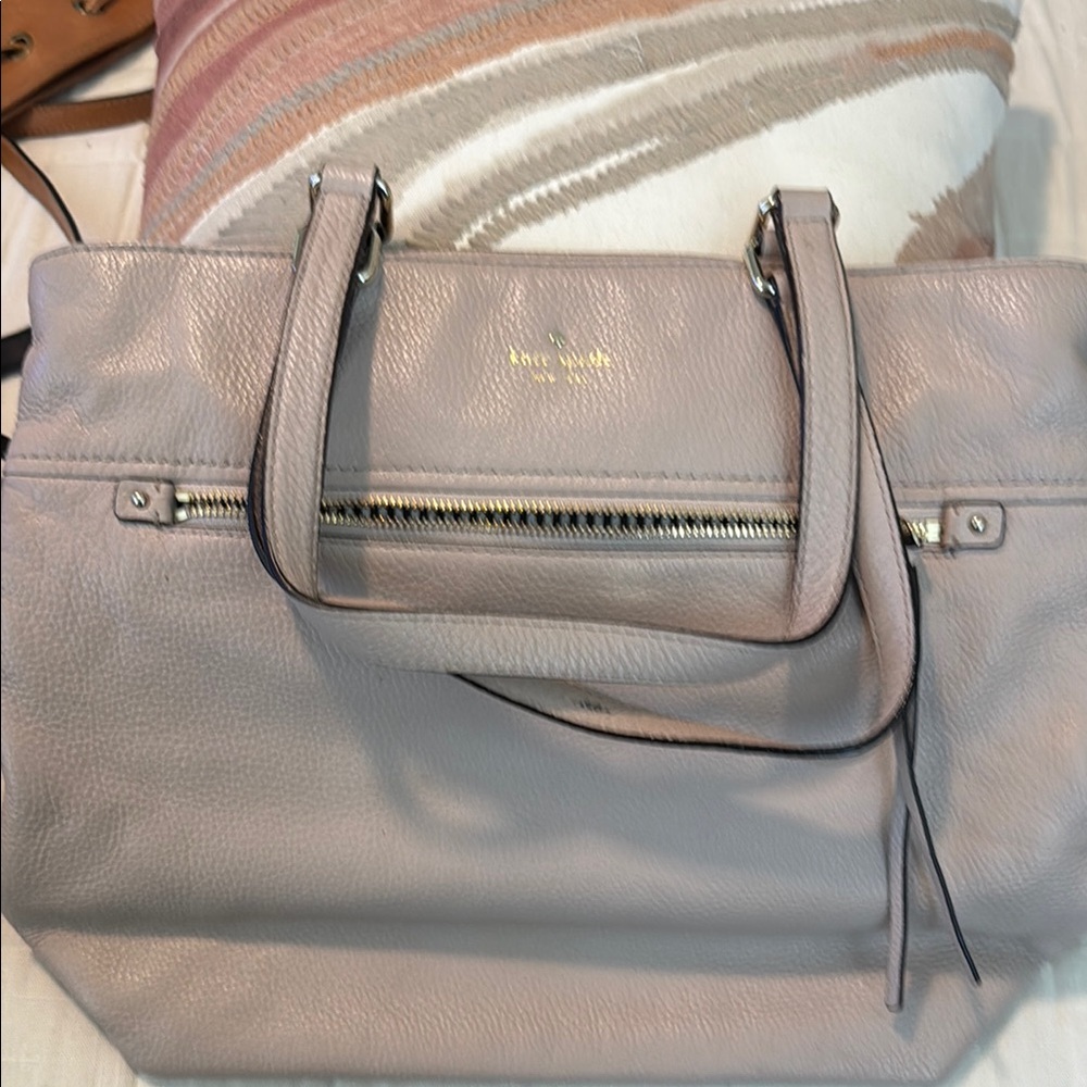 Kate Spade pastry pink Leather Tote Bag
